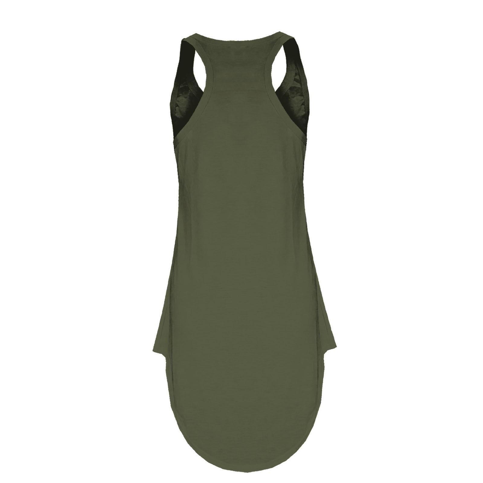 Женская однотонная повседневная юбка-слинг с круглым вырезом — фото 5