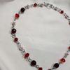 Stunning Red Cross Necklace Black Gothic Statement Rosary Style Grunge Necklaces Women 2021 Jewelrye Y2k