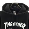 THRASHER Parker XL black Back brushed Men's Used