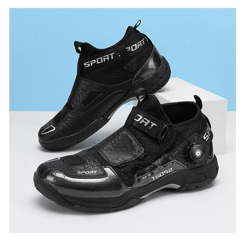 

Badminton shoes men s and women s training shoes shock-absorbing and breathable professional shoes non-slip and wear-resistant new badminton shoes 45 чёрный