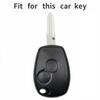 Abs Silicone Car Key Cover Case 2 Buttons For Renault Clio Scenic Megane Duster Sandero Captur Twingo Modus Car Remote Key