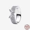 925 Sterling Silver Open Ring Style  Paved Heart Butterfly Flower Colorful Gemstone Ring For Women Daily Wear Jewelry Gift 2026