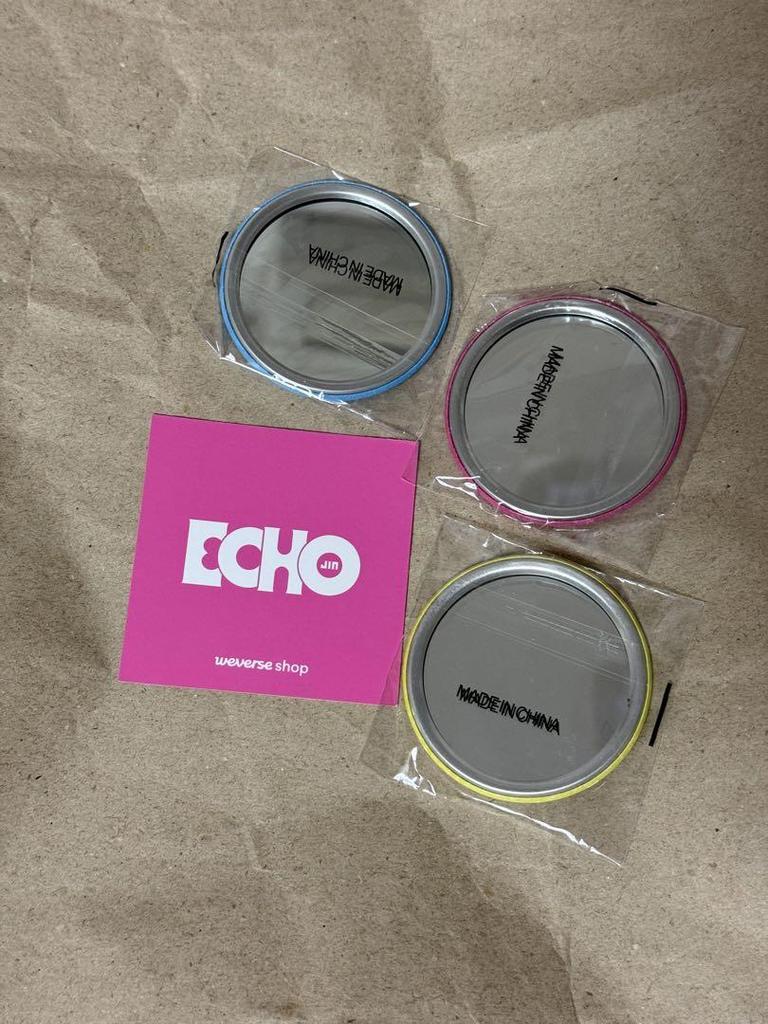 [USED] ECHO Album 3 versions & Weverse unreleased photo card & mirror bonus included