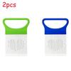 1/2/3/4pcs Effortlessly Slice Onions with This 1pc Colorful Onion Slicer Kitchen Stainless Steel Potato Chip Onion Holder