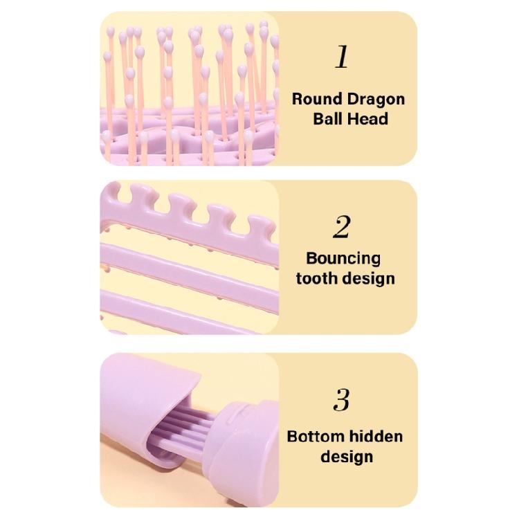 Travel Hair Hair Brush for Easy Detangling and Styling Ergonomic Hair Brush for Long Curly and Easily Smooth Hair