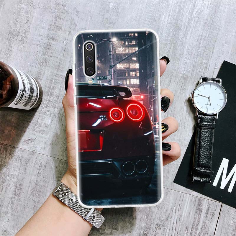 GTR Sport Auto JDM Telefon Fall Für Xiaomi Redmi Hinweis 10 9 8 11 Pro 11T 11S 10S 9S 9A 9C 9T 8T 8A 7 7A 5 Kunst Muster Abdeckung Coque