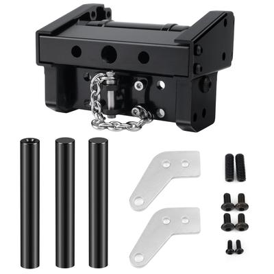 TRZX Aluminum Alloy Gas Tank Tail Beam Protection Bar Upgrade Parts for 1/14 Tamiya Trailer Tractor Truck