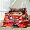 Christmas Gift Halloween Themed Cola Beverage Coca Cola Blanket Soft Home Furnishing Nap Decoration Four Seasons Warm Sherpa Blanket U24