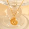European and American 2026 Style Marine Series Necklace 18K Gold Plating Stainless Steel Conch Pendant All-Match Non-Fading for