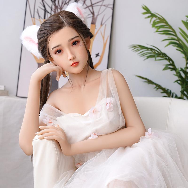100cm Men's Sex Doll Loli Sweet Girlfriend With Skeleton Japanese Style Big Breast Masturbation Cup Erotic Sex Toy