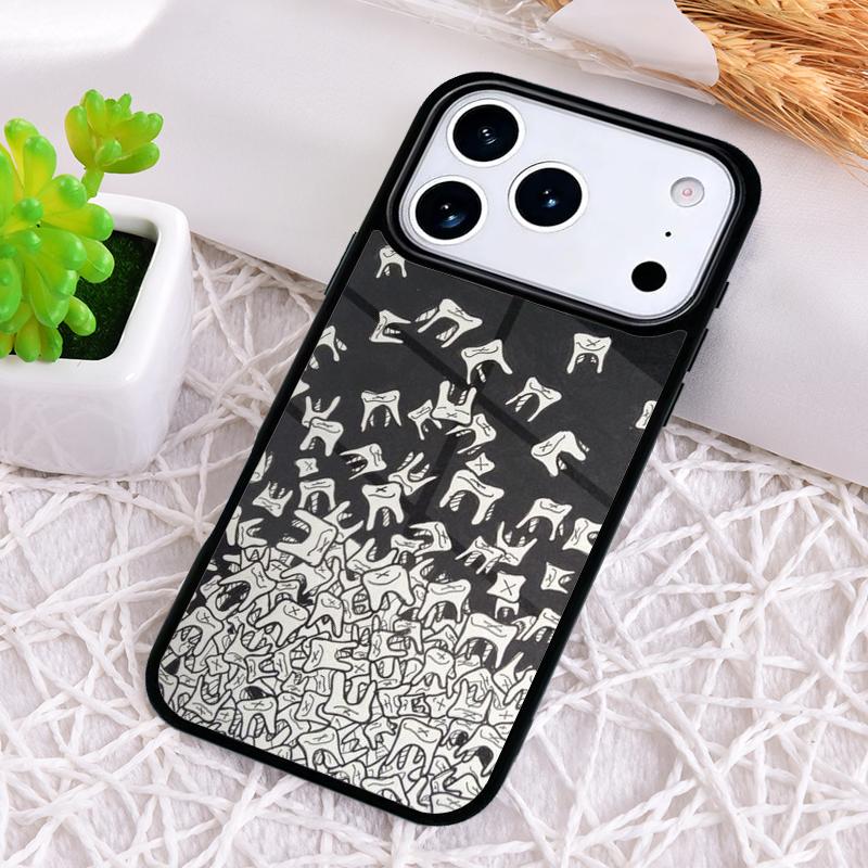 Dentist Dental Tooth Phone Case for iPhone 17 Air 16 15 11 12 14 13 Pro Max Shockproof Cover