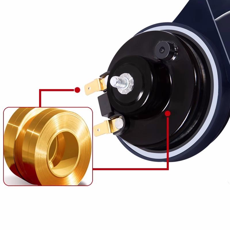 For NISSAN ALTIMA SENTRA SYLPHY QASHQAI X-TRAIL SUNNY TIIDA LIVINA Patrol Car Snail Horn 1 Pair