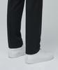 MUSINSA STANDARD Heavyweight Fleece-Lined Tapered Hidden Elastic Waist Length Slacks [Black]