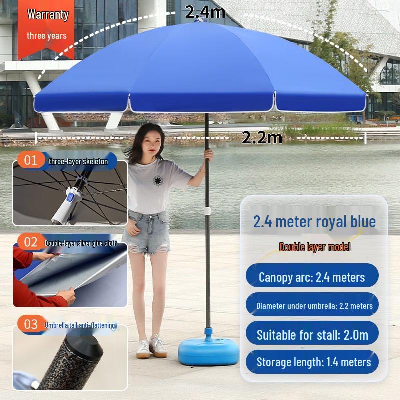 Outdoor Heavy-Duty Market Umbrella