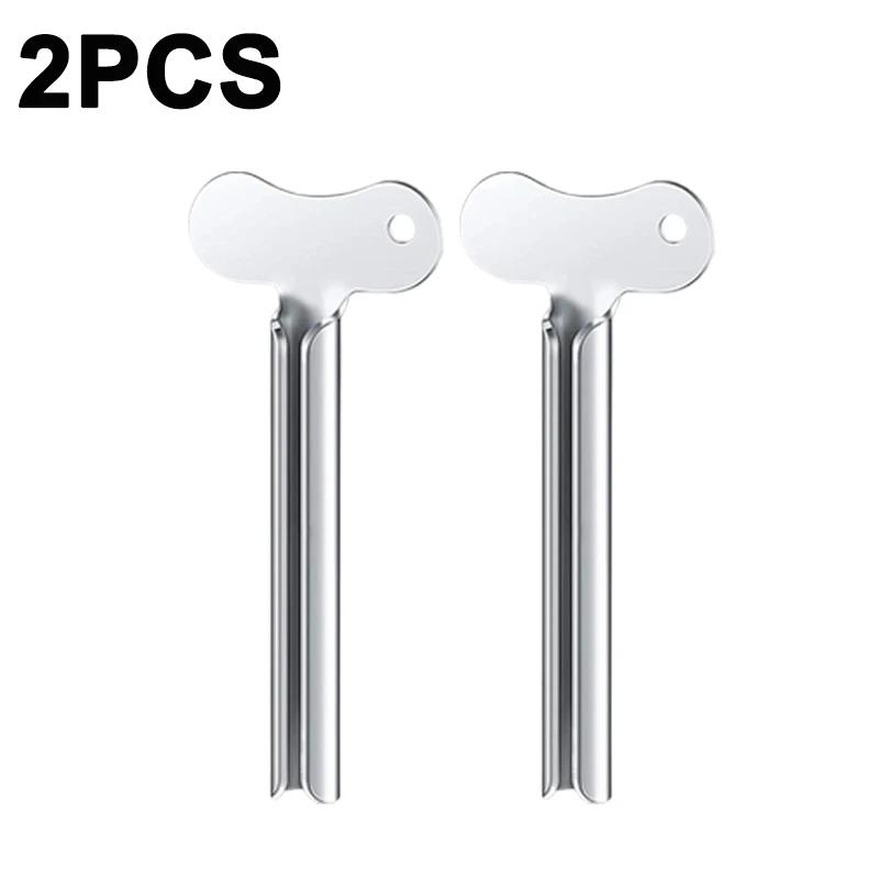 5/1PCS Bathroom Metal Toothpaste Squeezer Stainless Steel Tube Squeezer Universal Key Roller for Tube Creams Paint Squeezer Tool