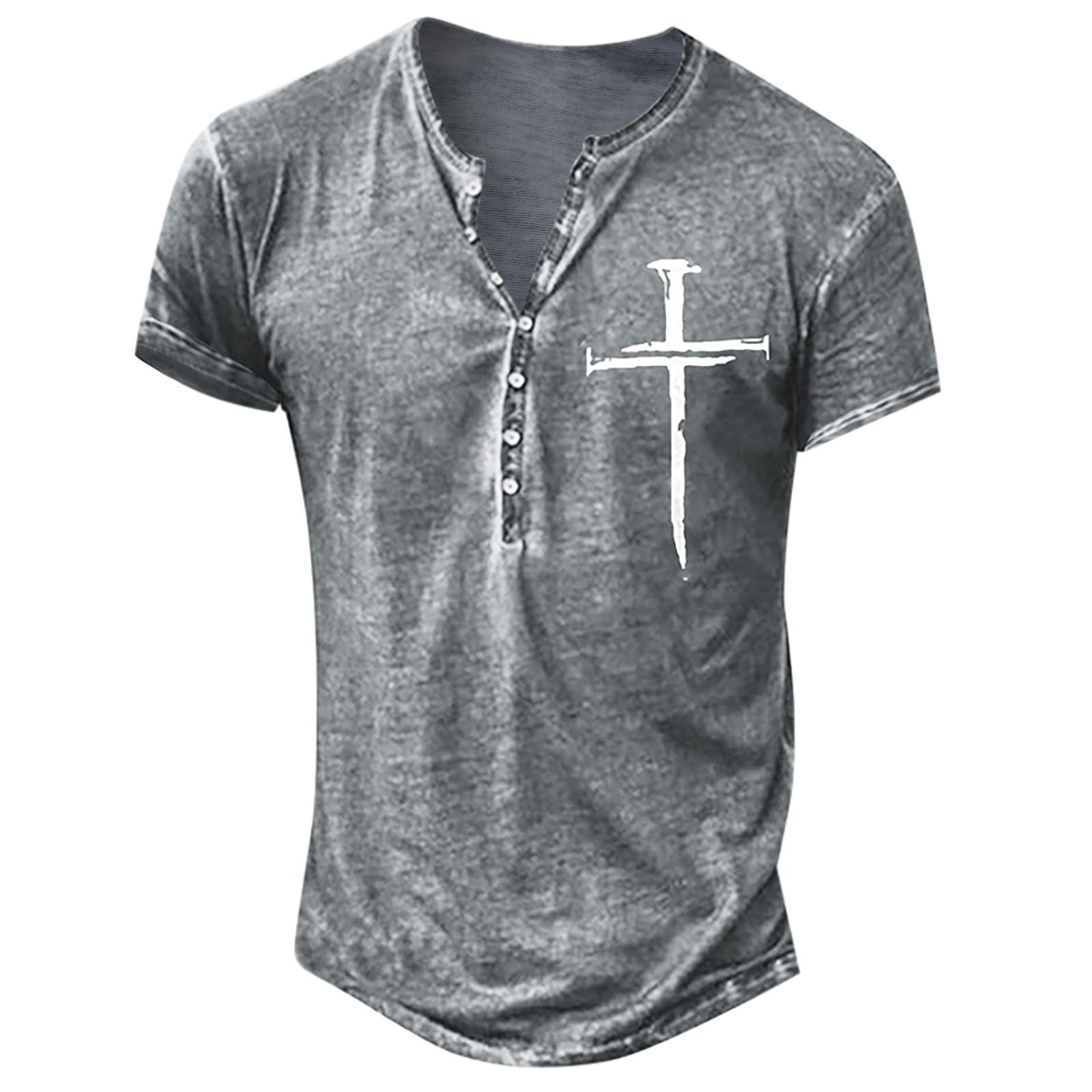 

Мужские футболки с коротким рукавом в стиле панк с 3D принтом, забавные летние повседневные винтажные топы, футболки M