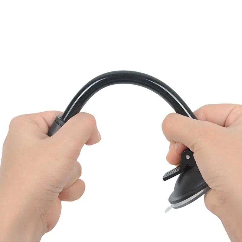 New Car Phone Holder Bracket Mount Cup Holder Universal Car Mobile Support Suction Windshield Phone Locking Car-Accessories