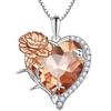 Silver 925 Chain Necklace January Strawberry