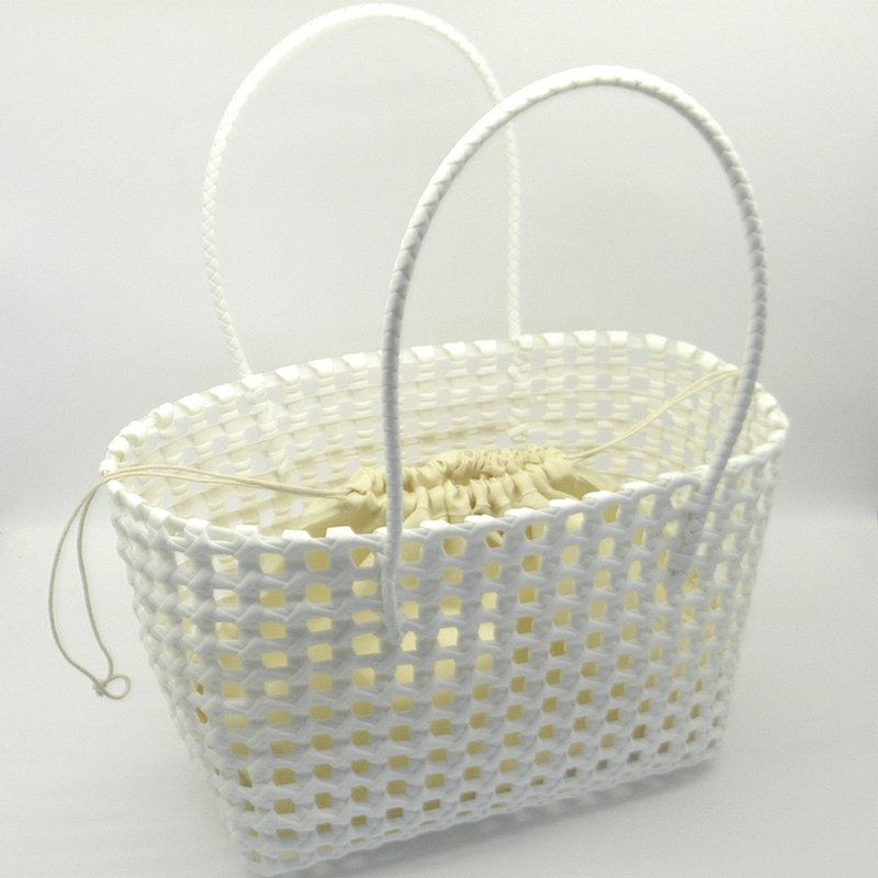 Handmade Hollow Weave Beach and Vegetable Basket Bag