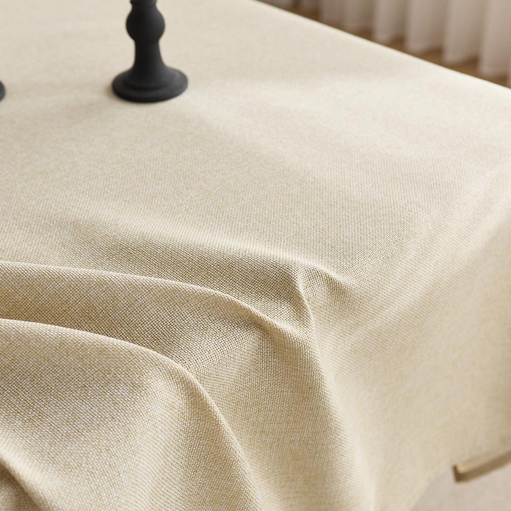 Coarse Linen Tablecloth Premium Desk Table Cloth Retro Old Coarse Cloth Tea Table Zen Rectangle