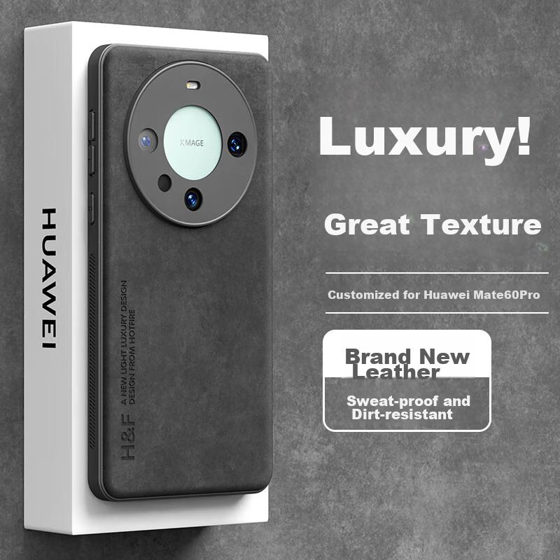Phone Case for Huawei Mate60 Pro, Huawei Mate60 Pro+ Protective Cover, Upgraded Skin-Like Matte Lens Full Protection Silicone Case And Wome