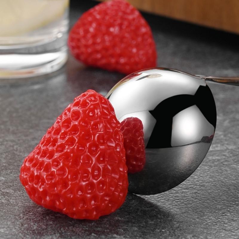 Coffee Spoon Long Handle Cocktails Stirring Spoons Stainsless Steels Dessert Spoon