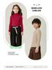 Korean Style Kids' Half-High Neck Sweater: Versatile Knitwear for Autumn/Winter
