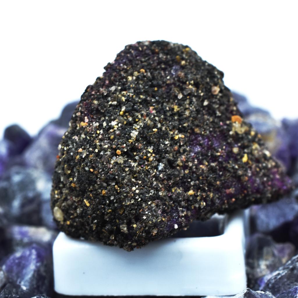 Natural Purple Sapphire Loose Gemstone Uncut Rough 191 Ct September Birthstone for Gem Collections