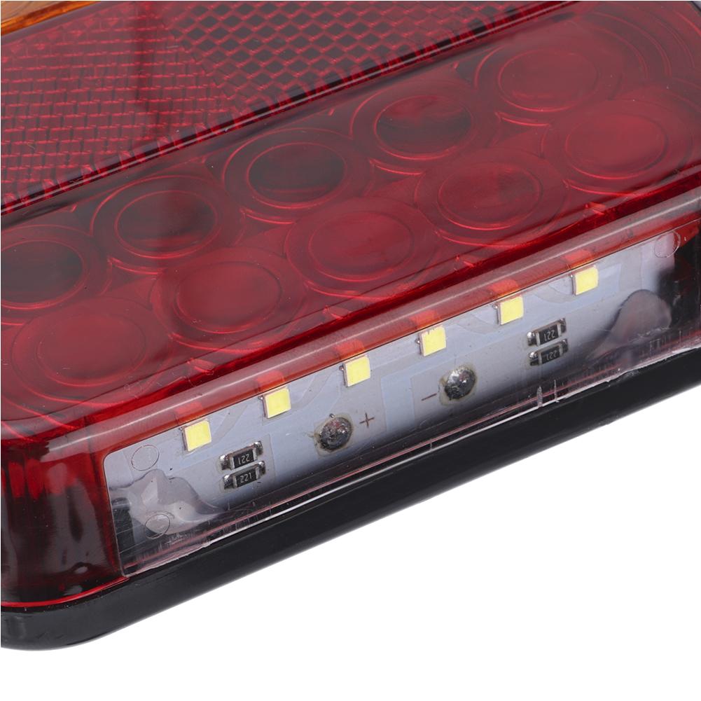 12V 26LED Light Lamp High Brightness Easy Installation Universal Accessory for Trailer