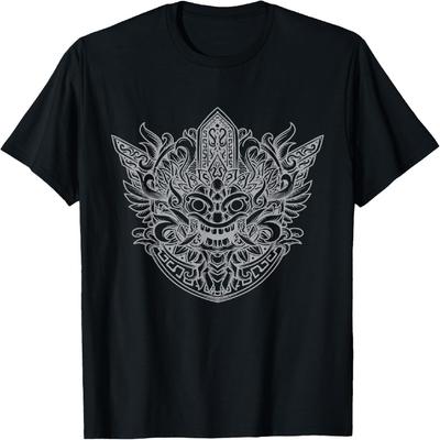 Ancient Mask Barong Old Civilization Masked Figure T-Shirt