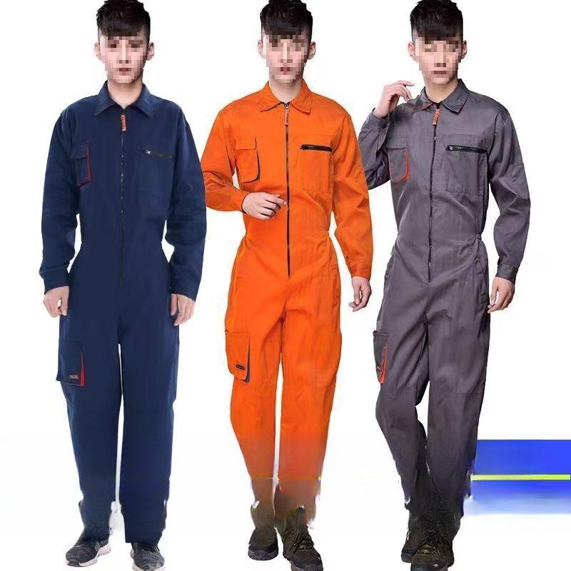 One-Piece Dustproof Mechanic Jumpsuit for Auto Repair and 4S Shop