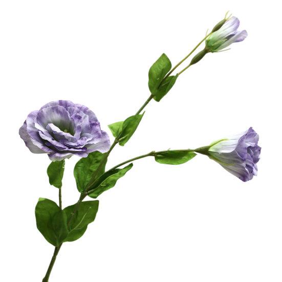 3 Branch Artificial Flower Bouquet with 3-Head Blooms Realistic Faux Silk Flower Bouquet with Stem for Wedding Party Home Office Decor