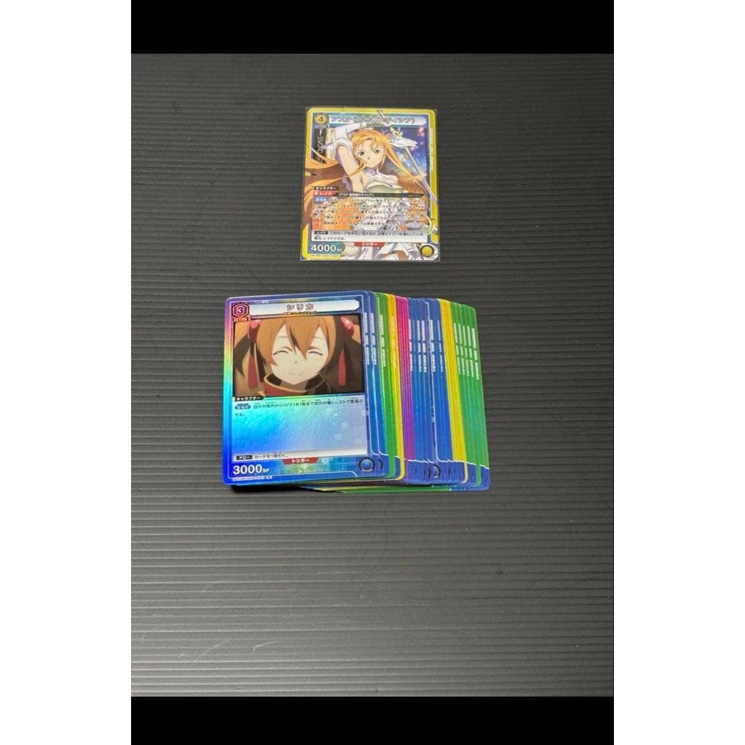 Used UNION ARENA Sword Art Online Card Set