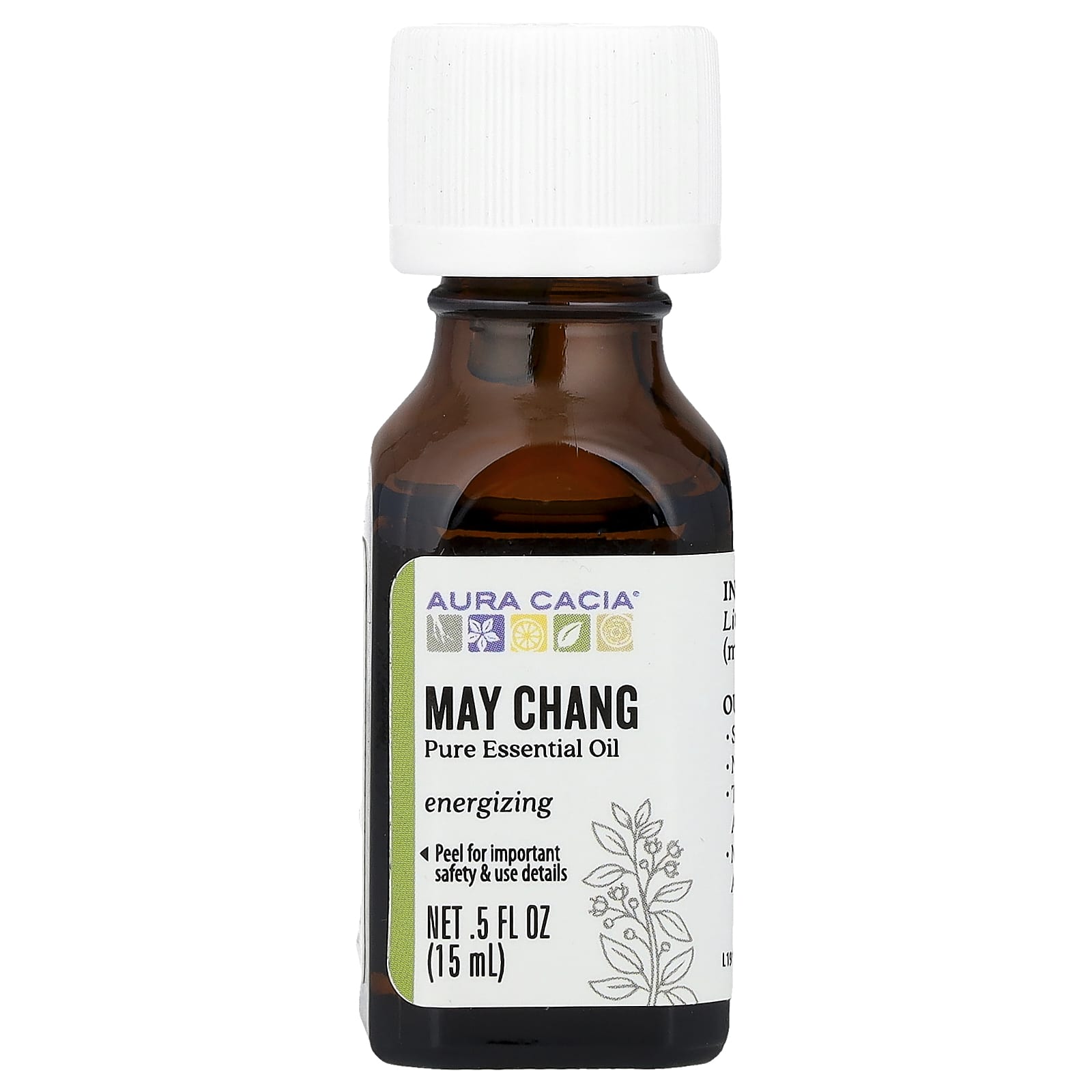 

Pure Essential Oil, May Chang, 15Ml(0.5Fl Oz)