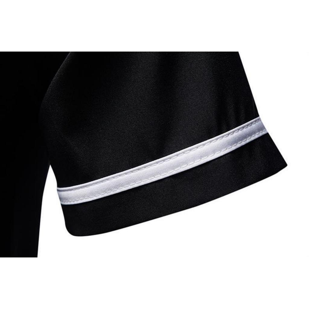 Men’s Casual Short Sleeve Crew Neck Button Down Shirt Breathable Baseball Style Lightweight Athletic Top for Daily Wear