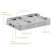 2-way Battery Charging Hub For DJI Flip Side By Side Fast Charger Butler Manager Power Bank For DJI Flip Drone Accessories