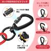 DANOFY Dog Wire Tether Lead Cable Dog Tether Cable 5mm Carabiner with Lock Runner Cable Training Lead for Outdoor Garden Camping Suitable for Medium