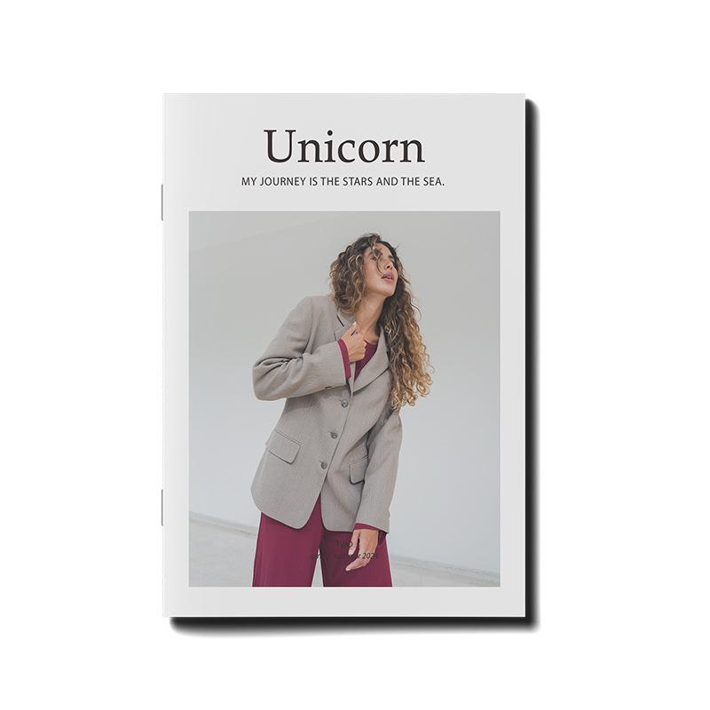 Minimalist English Magazine Prop Books for Photography, Home Decor, and B&B Styling