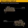 Sidewinder Helmleuchte Taktische Stroboskoplicht Rot/Grün/Blau/Weiß/IR Kopf IFF Licht Jagd Angeln Hilfs-LED-Taschenlampe