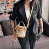 New 2025 Retro Printed Bucket Bag - Trendy, High-End Fashion Shoulder Handbag for Women