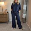 2025 Glittery Hoodie & Pants Set - Shiny Two-piece Outfit for Festivals