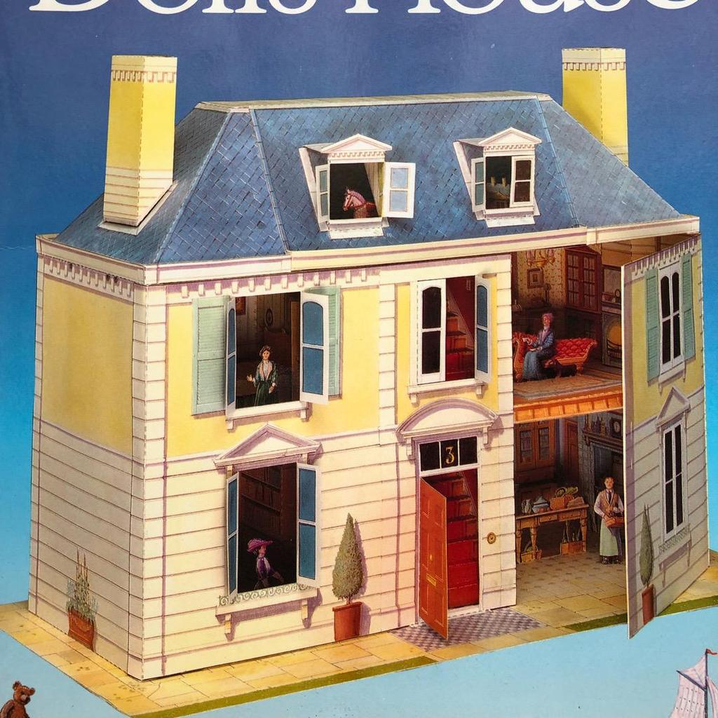 [USED] Make This Model Doll's House Dollhouse Assembly