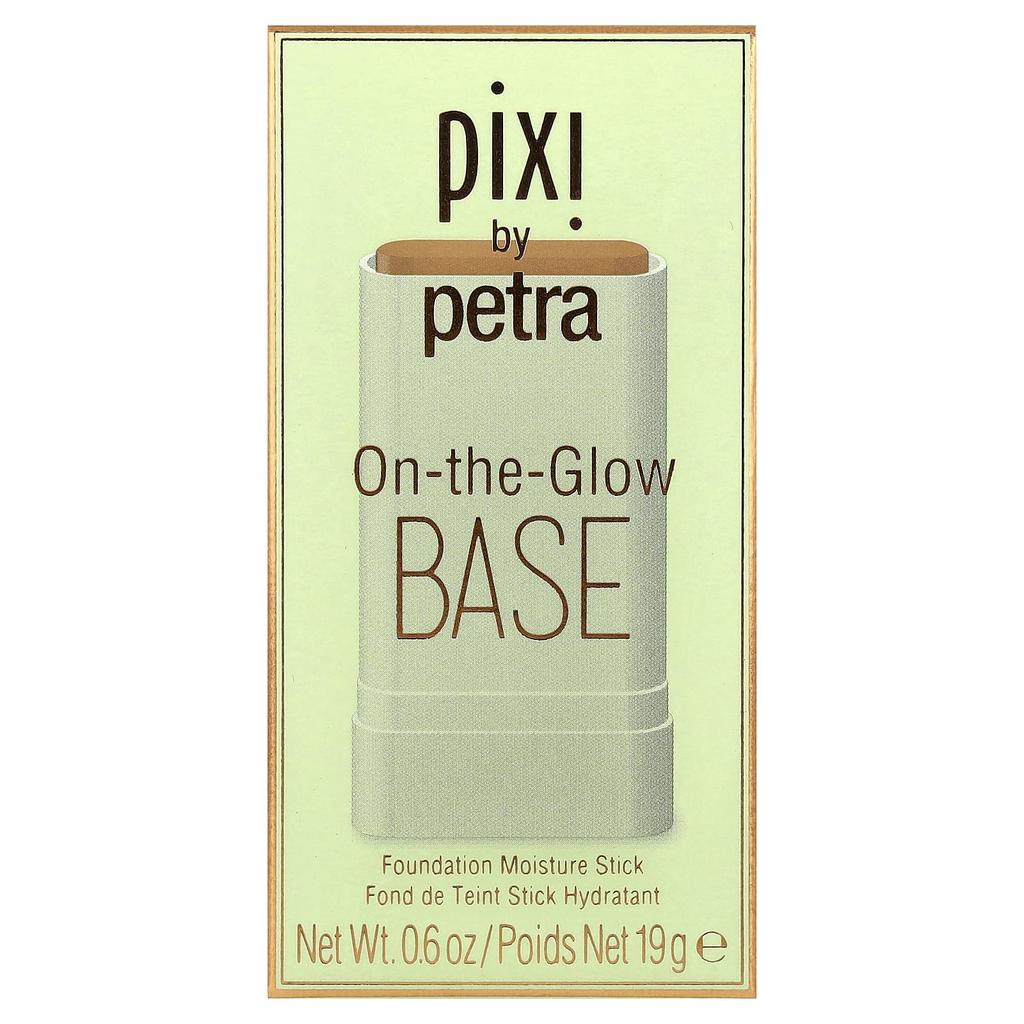 Pixi Beauty, On-the-Glow Base, Foundation Moisture Stick, Caramel, 19g (0.6oz)
