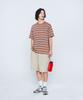 ESPIONAGE Multi Border Pocket Tee Orange