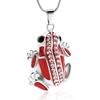 Cremation Frog Urn Necklace, Animal Cremation Jewelry, Memorial Necklace, Keepsake Jewelry, Ashes Holder Pendant with Ashes Filling Kit