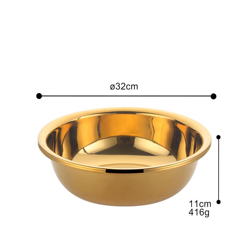 Stainless Steel Deepened & Thickened Multi-Purpose Kitchen & Vegetable Washing Basin