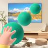 18cm Elastic Sponge Silent Basketball for Indoor Training Home Recreation Green Blue Yellow Orange Quiet Ball Perfect Gift JXB