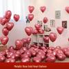 Herzförmige Ballons: Perfekt für Hochzeiten, Valentinstag, Heiratsanträge, Verlobungen und Geburtstagsdekorationen