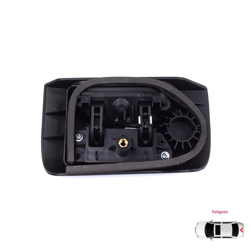 EDP1423 Rukojeť zadního otevírání dveří zavazadlového prostoru Černá pro Renault Kangoo Nissan Kubistar MK1 X76 FC KC 1997-2009