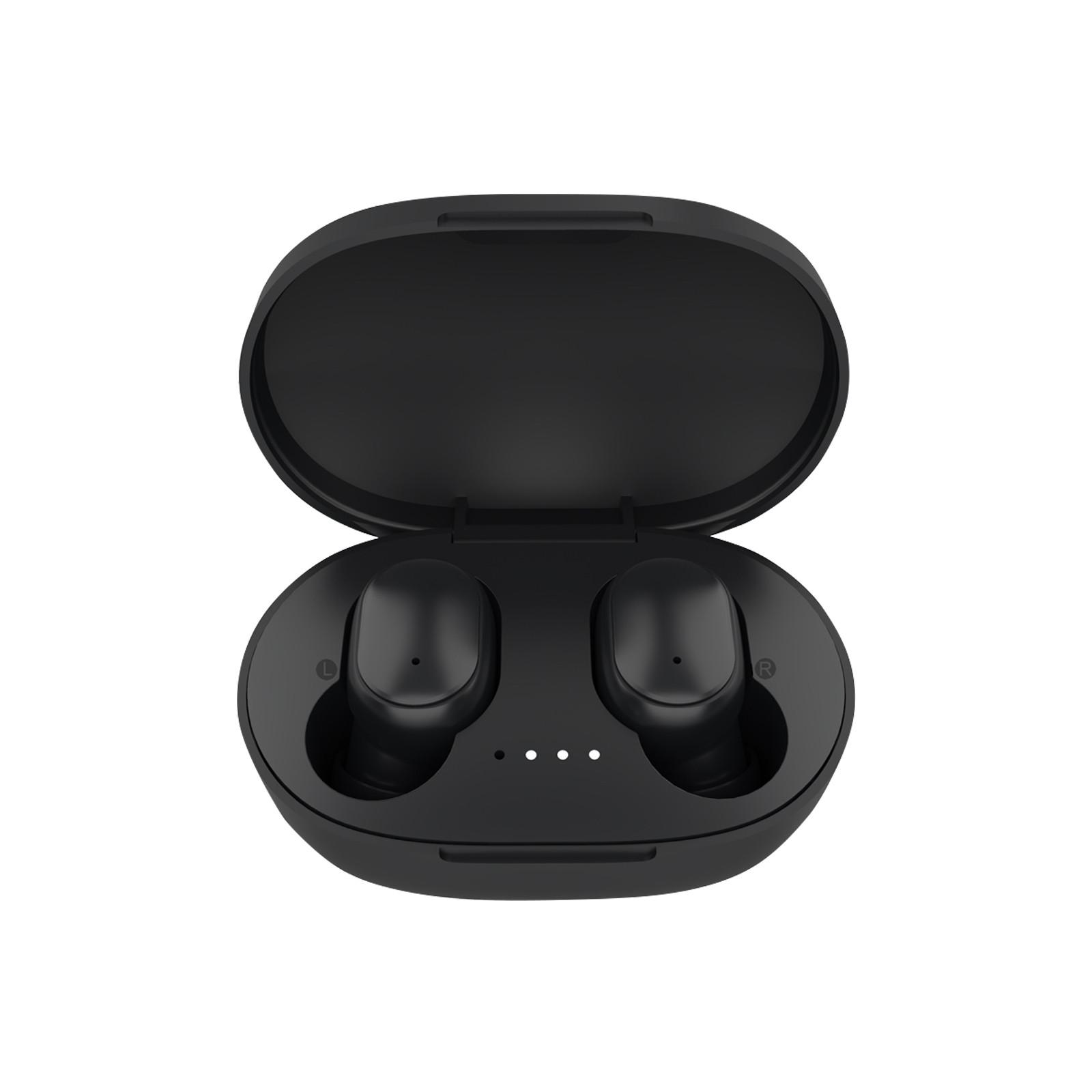 

Наушники Bluetooth A6S с активным шумоподавлением, очень хорошее качество звука чёрный